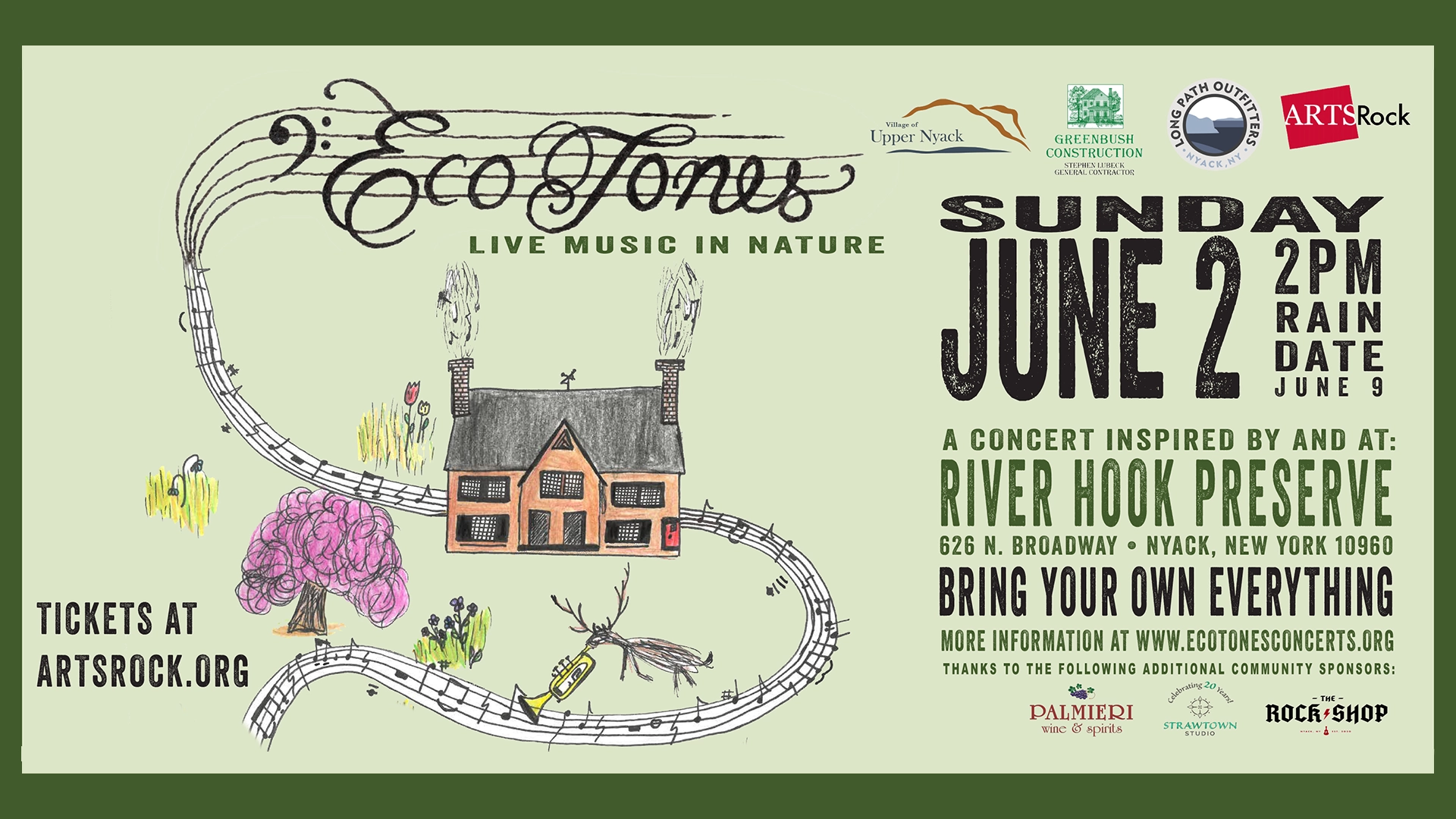 EcoTones Concerts @ River Hook Preserve
